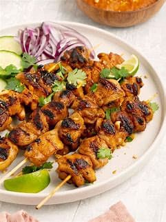  Chicken Satay Skewers