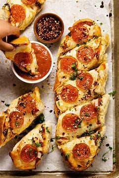 Garlic Bread Pizza