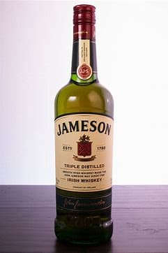 Jamesons Irish Whiskey